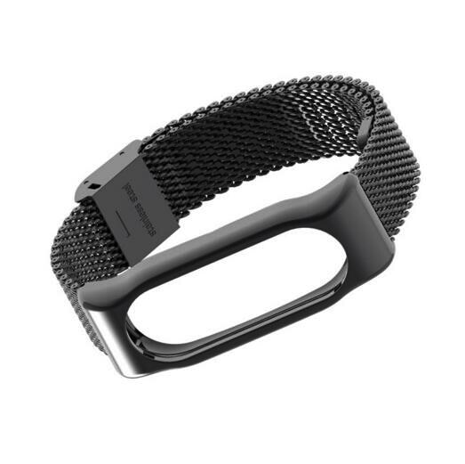 Super Luxe Riem Voor Originele Xiaomi Mi Band 2: Black