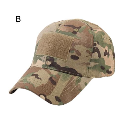 Men Cotton Camouflage Snake Baseball Cap Fishing Hat Anti Sun Outdoor Hunting Camouflage Jungle Hat Cycling Hiking Cap: B