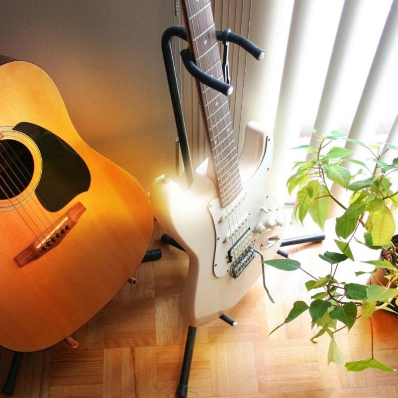 Duurzaam Gitaar Stand Slijtvaste Elektrische Gitaar Floor Beugel Gitaar Display Rack Luit Folk Gitaar Stand Houder