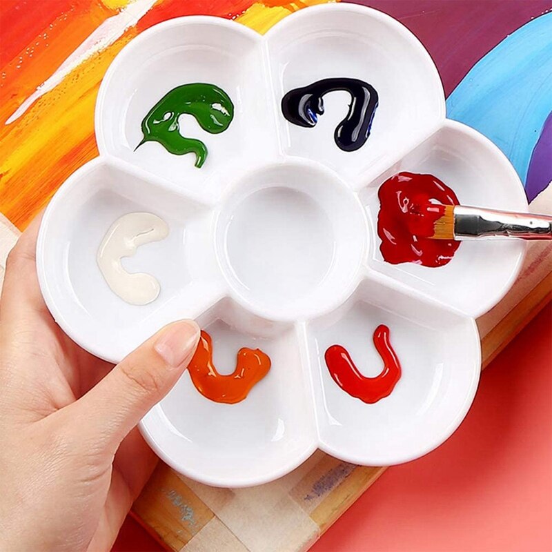 Verf Palet En Schilderen Mes Set, Inclusief 3 Verf Trays En 6 Verf Messen, art Supplies Voor Schilderen Party