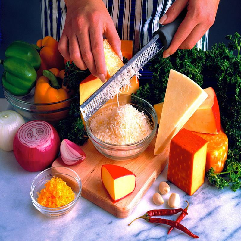 Microplane râpe à Zester fin | Fruit, légumes, fromage râpe à Zester fin, poignée en plastique, directe gratuite,