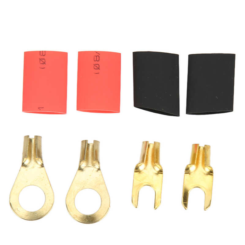 Car Audio Wiring Kit High Temperature Resistance Power Amplifier Installation Kit Flame Retardant for Subwoofer for Speaker