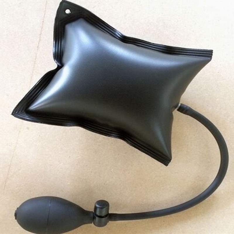 Zwarte Auto Raam Deur Pump Wedge Airbag Opblaasbare Open Entry Hand Repair Tool