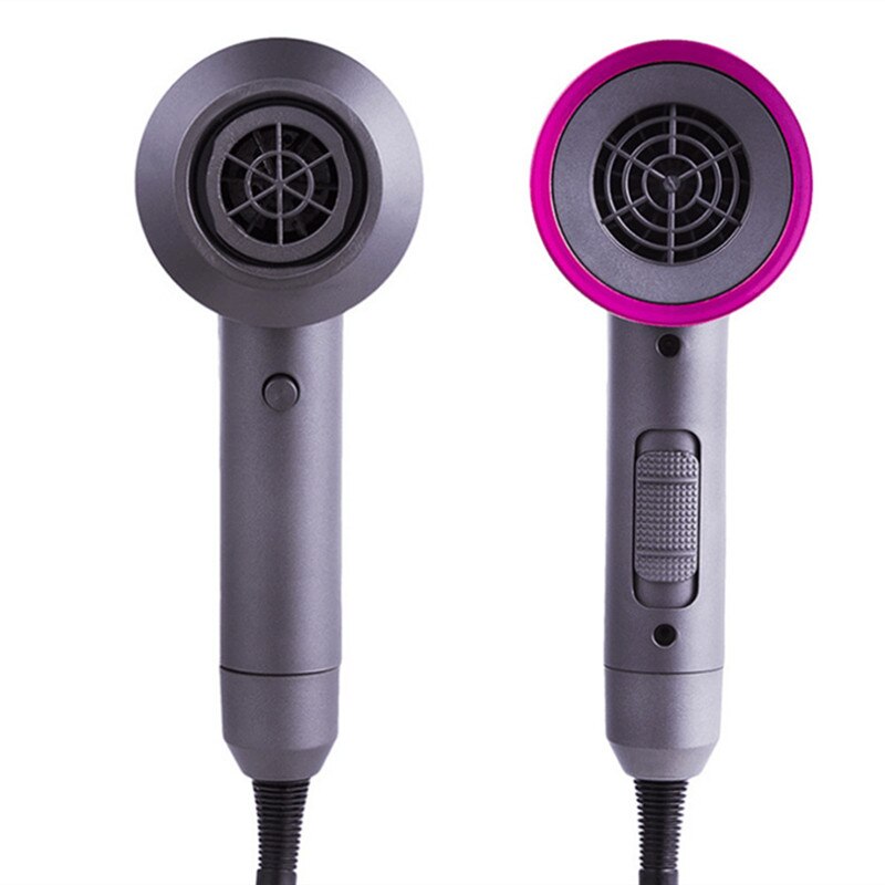 Hair Dryers & Cold Wind Hair Dryer Air Nozzle Blow Drier Beauty Salon Hair Drying Iron Hair Care Styling Tools: Grey-no box / AU
