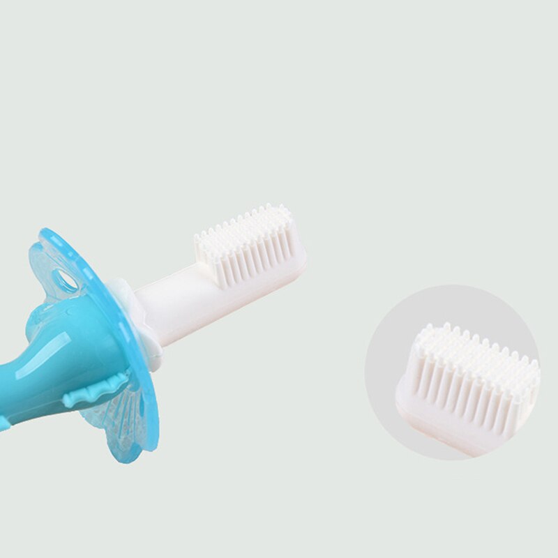 Seahorse Forma bebê Lactentes Crianças Macio Seguro Formação Escova de Dentes Escova de Dentes Crianças Mordedor Mordedor Crianças de Mascar