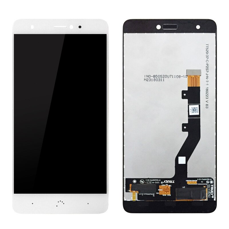 Nuevas existencias LCD de para BQ Aquaris X Pro, Digitalizador de pantalla táctil con marco, para BQ Aquaris X / X Pro