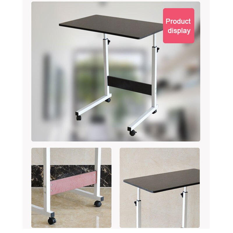 Laptop Desk, Foldable And Movable Bedside Table, Multi-Functional Student Writing Desk, Adjustable Stand, Family Room