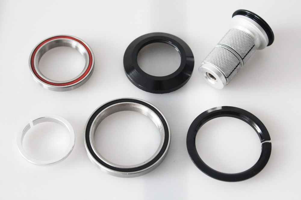 Bike headset 1-1/8 head top and down 1-1/2,ball bearing bicycle headset H373