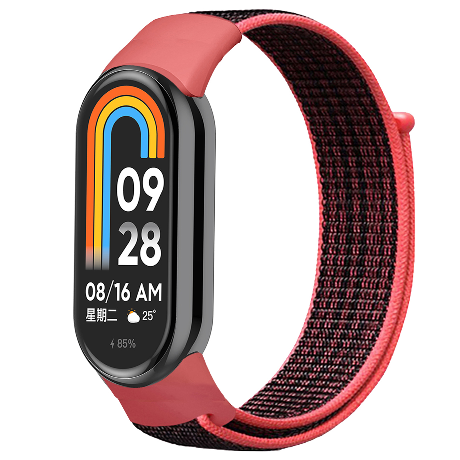 Nylon Loop for xiaomi Mi Band 9 8 Strap SmartWatch Wristband Correa Replacement sport pulsera watchband Miband 8 NFC Bracelet