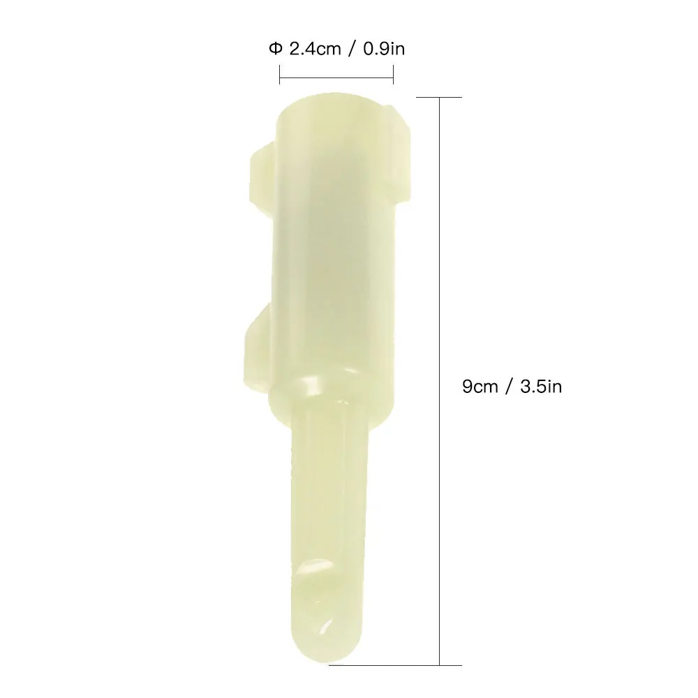 10 stks LED Vissen Lokken Licht Waterdichte Vissen Lamp Groen Rood Blauw Wit Lichtgevende Vis Aantrekken Licht voor Nachtvissen