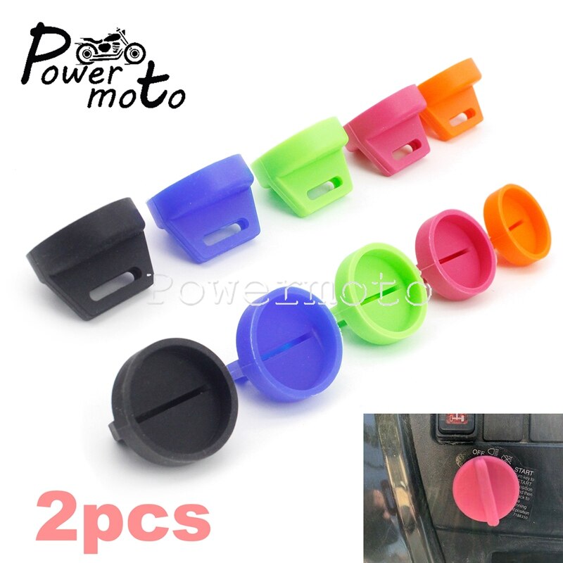 1x 2x Rubber Ignition Switch Key Cover Fob Case For Polaris Quad Ranger General Sportsman ACE ATV XP RZR Scrambler 570/900/1000