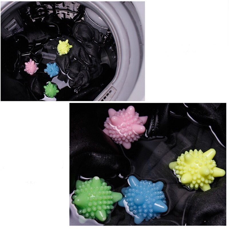 4 stks/set Magische Wasserette Bal Kronkelende Voorkomen Cleaner Wassen Bal Wassen Wasserij Bal Huishouden