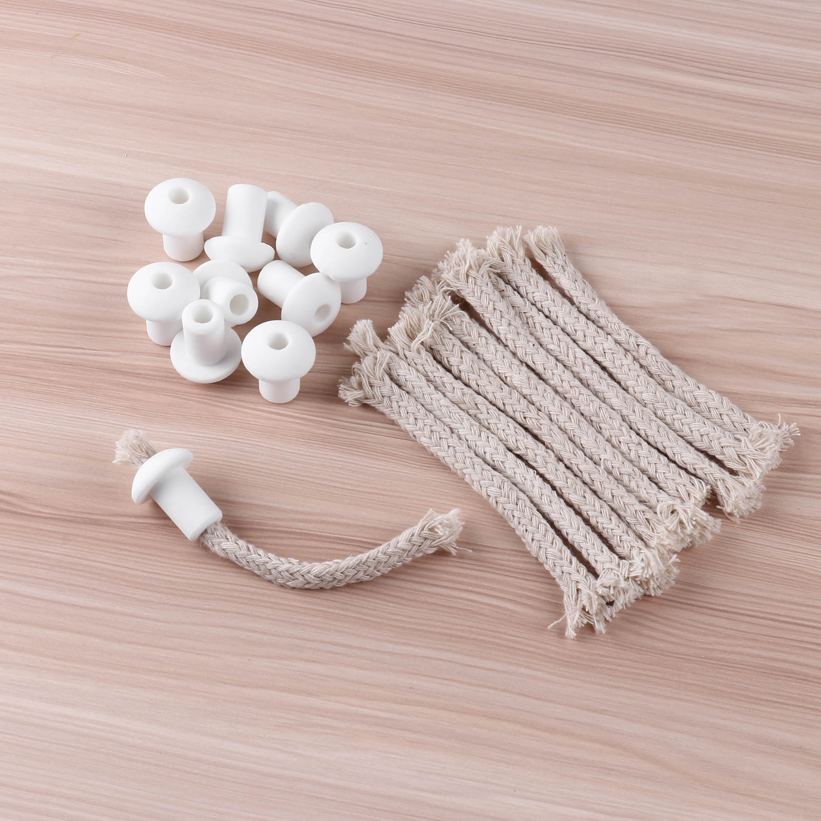 10 stuks olielamp lonthouders keramische fakkelhouders wijnfles kaars katoenen lonten lantaarn alcohollamp glas petroleum lont