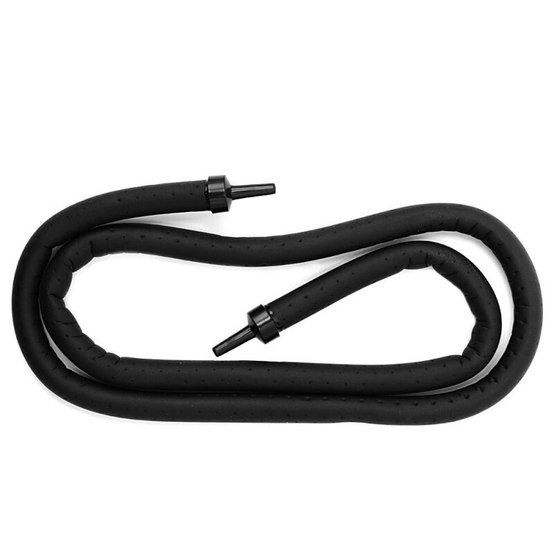 Sort luft sten akvarier akvarier pumpe hydroponisk ilt diffuser boble rør bar væg gardin rør slange 20/30/45/60/75 cm