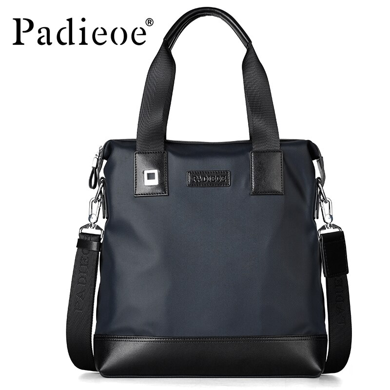 Padieoe Mannen Tas Aktetas Computer Tas Messenger Handtas Jobs Waterdicht Canvas