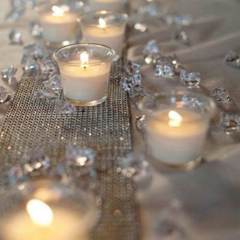 3mm Acrylic Diamond Confetti Wedding Decoration Crafts Diamond Confetti Table Scatters Clear Crystal Centerpiece Party