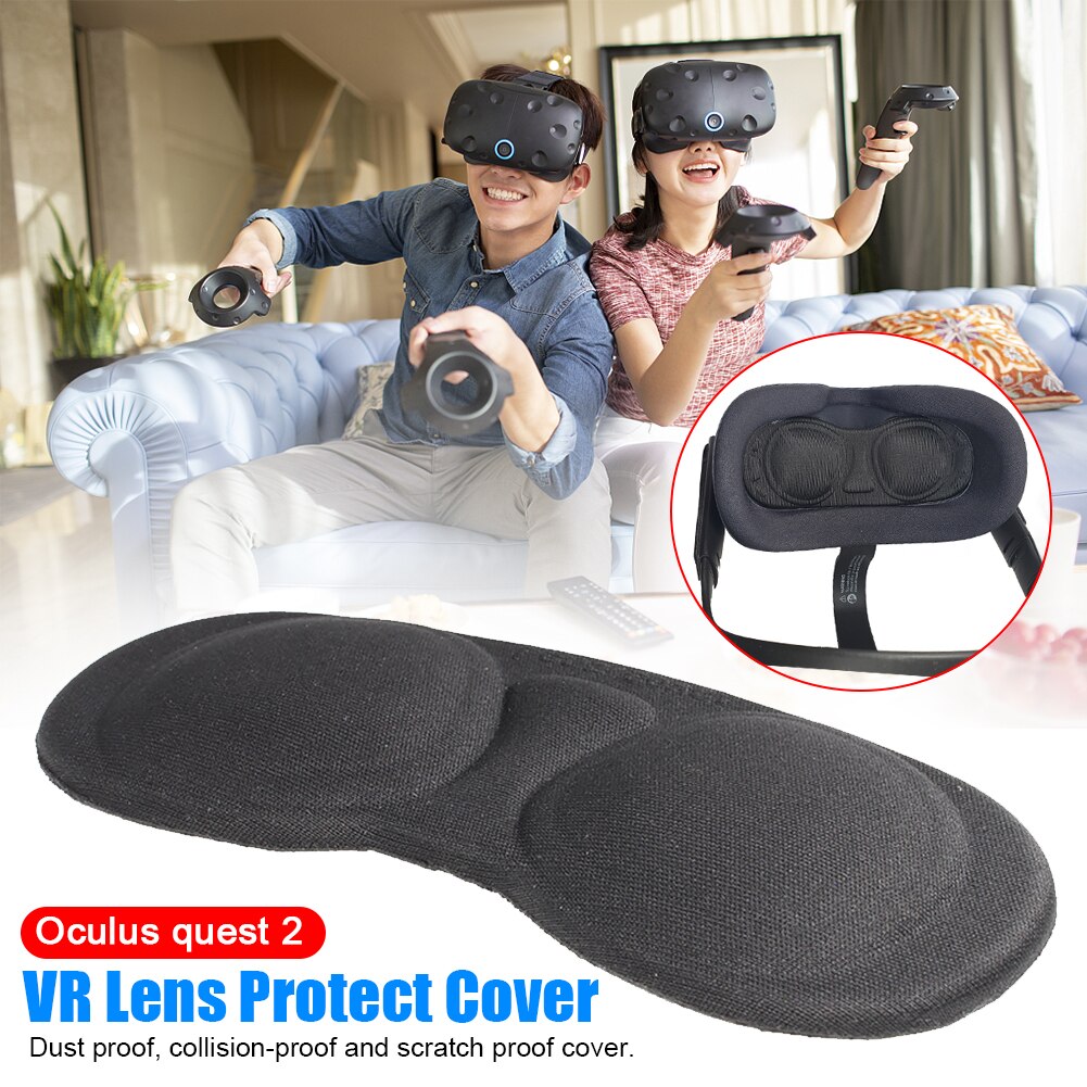 for Oculus Quest 2 Dustproof VR Lens Protective Cover for Oculus Quest 2 VR Glasses Accessories Lens Anti-scratch Lens Pad Cap