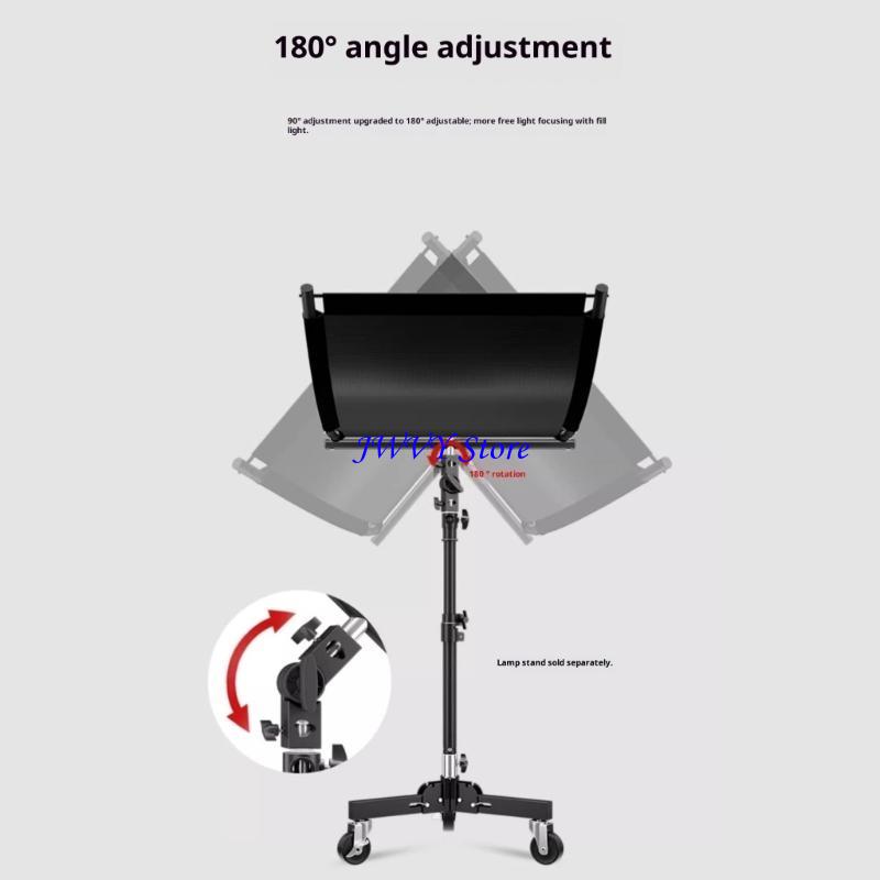 573A Studio gebogen lichtreflector met U-vormige structuur voor gebalanceerde verlichting, perfect voor fotografen en