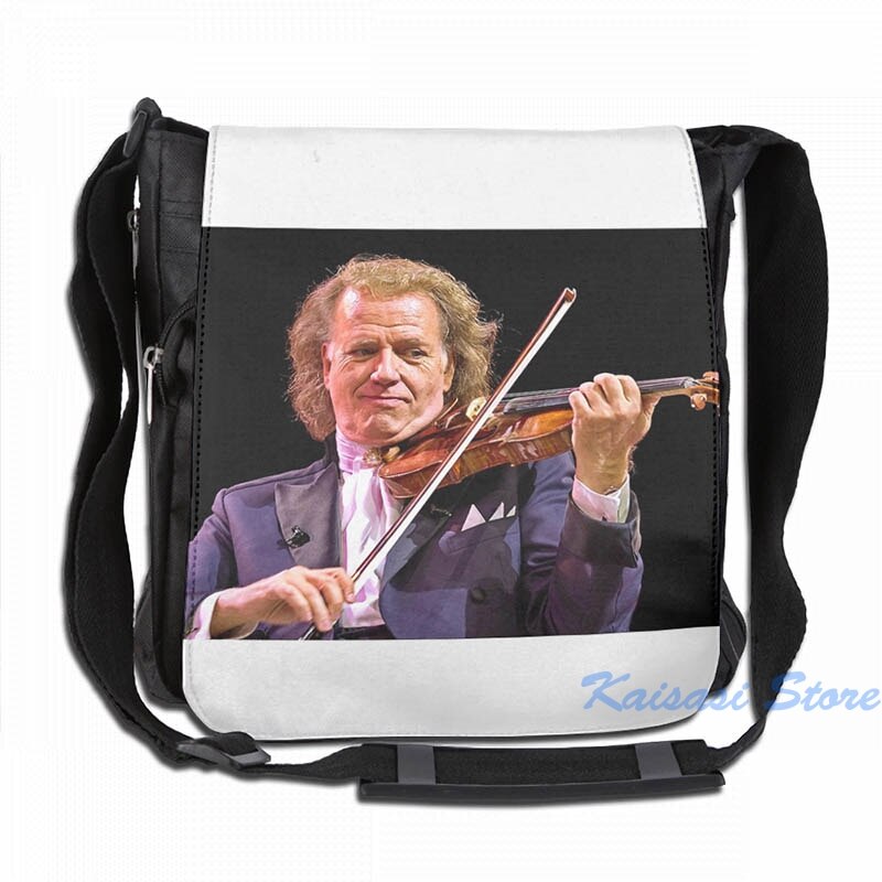Grappige Grafische Print Andre Rieu Muziek Maestro Usb Lading Rugzak Mannen Schooltassen Vrouwen Cosmetische Tas Reizen Laptoptas