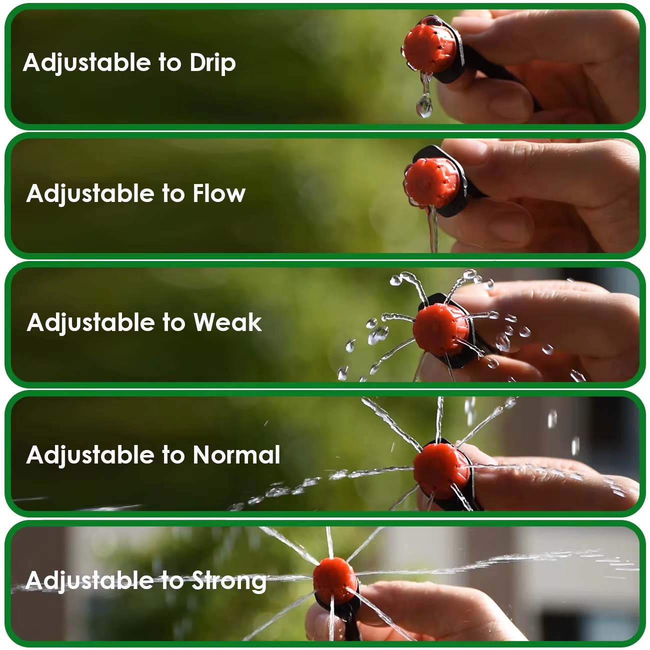 Sprycle 5M-50M Automatic Watering System Kit Garden Micro Drip Irrigation Controller DIY Cooling Mist Spray for Vegetable Flower