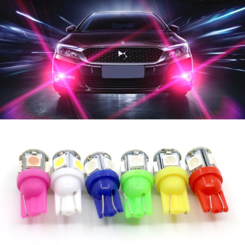 2 Stuks Auto Led Cob Auto Lichtkoepel, dubbele-Puntige Licht Leeslamp Fit Voor Toyota Auris Auto Auto Accessoires – Grandado