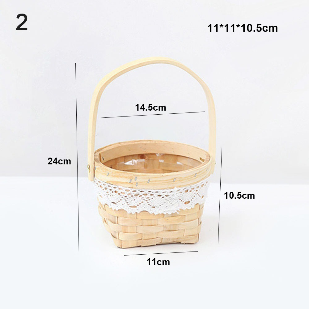Cestino intrecciato Cestino intrecciato a mano alla moda fatto a mano Cesto di fiori portatile in carta fai-da-te Cesto intrecciato a mano Cestino portaoggetti intrecciato a mano: verde