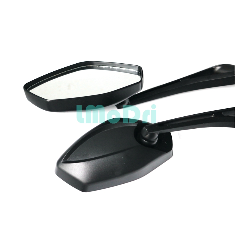 LMoDri 2pcs/Pair Motorcycle Rear View Mirror Motorbike Rearview Mirrors Motocross Back Side Mirror ATV Moto Dirt Pit Bike