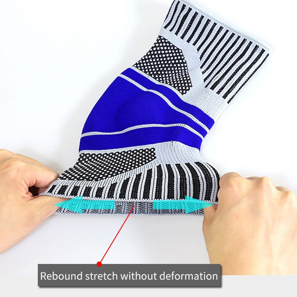 Ankle Support Brace Compression Sleeve With Silicone Gel Reduce Foot Pain Relief From Plantar Fasciitis Ankle Wrap