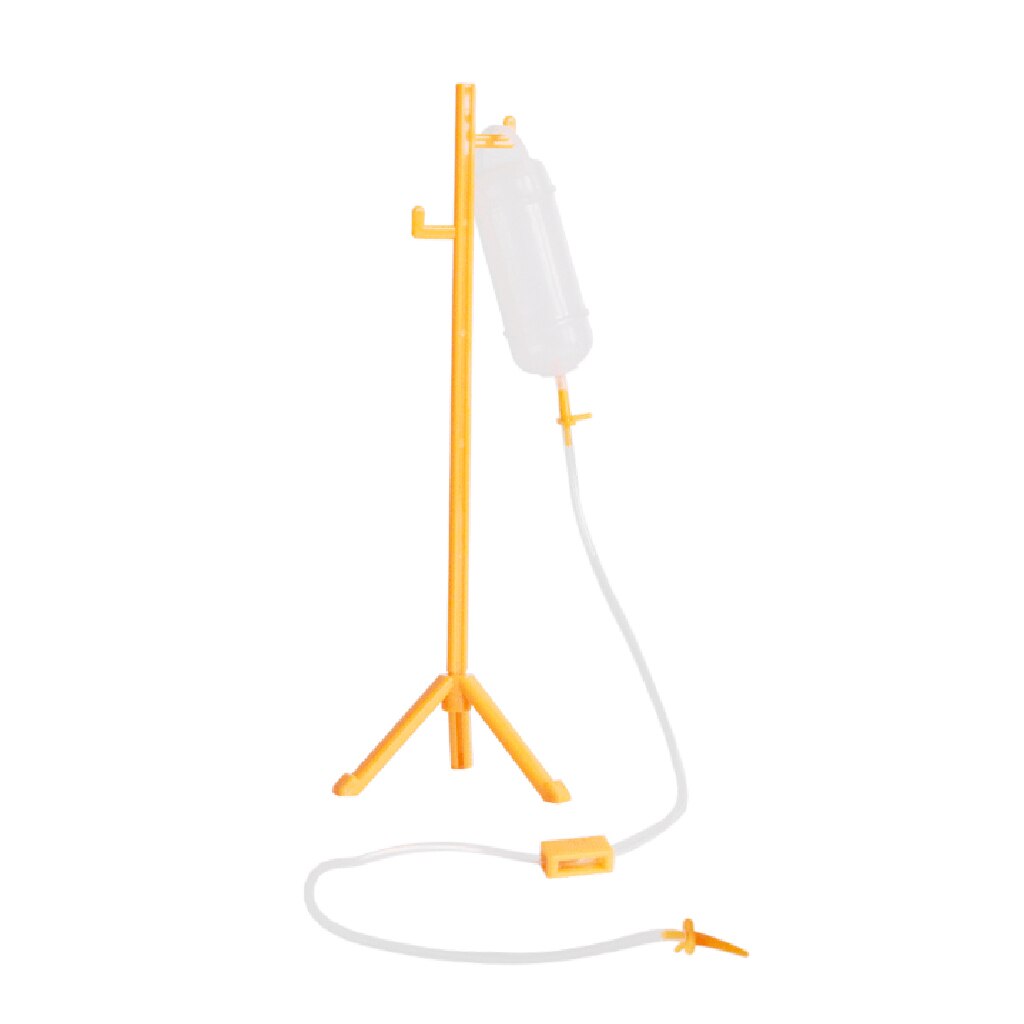 Mini Plastic Infusion Bottle for Kids Doctor Role Play Accessories