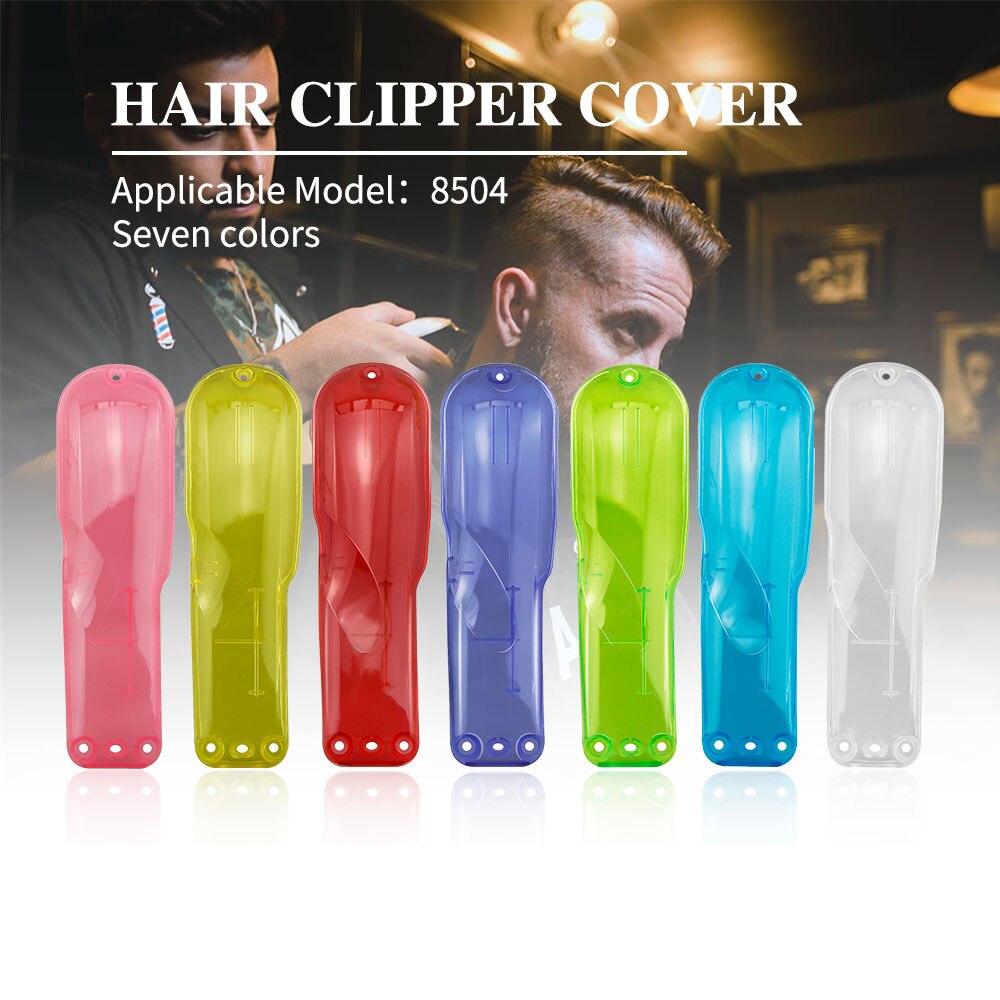 Hair Clipper Transparent Upper Cover Haircut Tools Cutter Front Cover Motor Cover Trimmer Shell For Wahl 8504