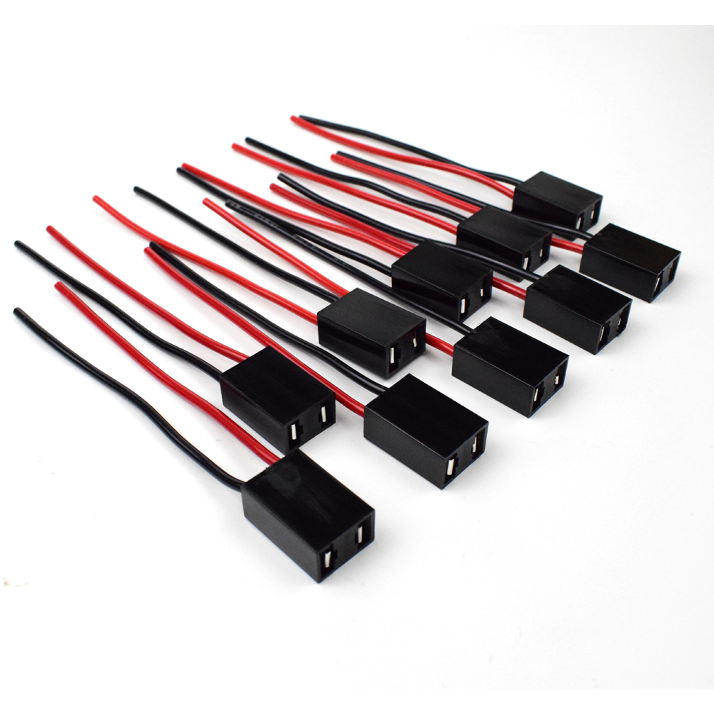 Dyoung Car accessories 10pcs H7 Plug Male to Female Wire Connector