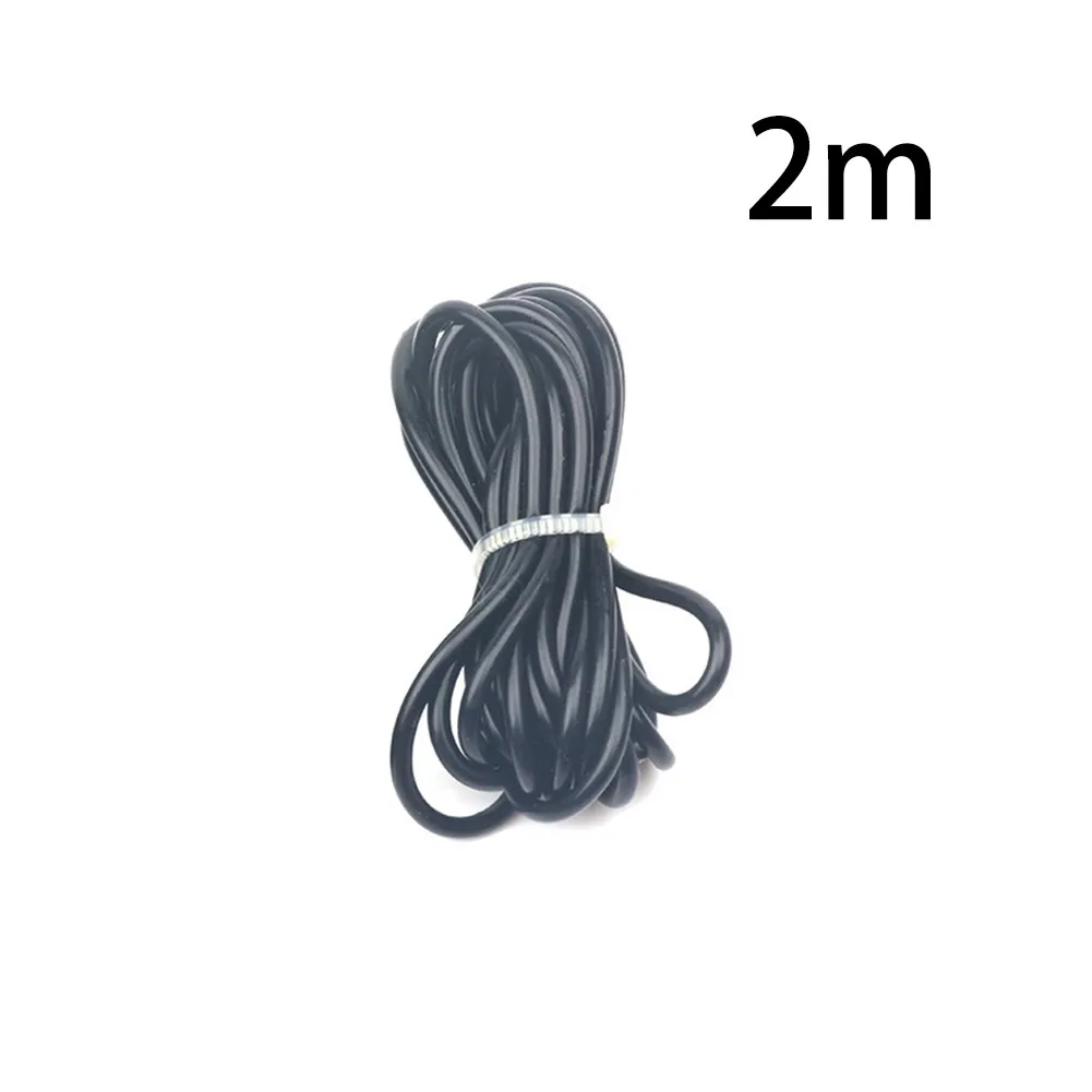 Aparejos de pesca, repuesto de cuerda, tubo de aparejo marrón, carpa, silicona, tubo de aparejo de tungsteno, aparejos antienredos, herramientas de pesca prácticas: Rojo