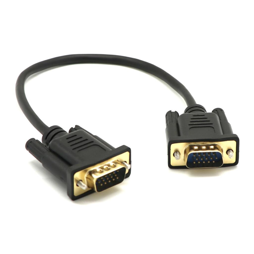 15Pin VGA Kurze Video Kabel Verlängerung Kabel Stecker-stecker für Monitor Verbindet PC oder laptop an den projektor LCD monitor