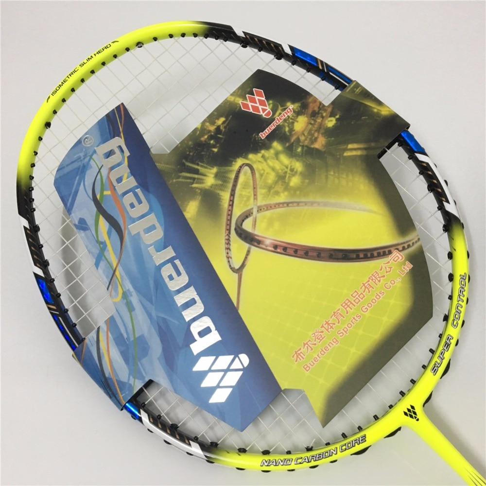 3U badminton racket Head heavy offensive badminton racket man badminton racquet with badminton grip NANORAY VOLTRIC