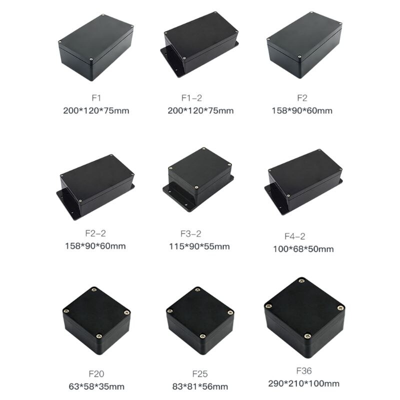 IP67 wasserdicht Dustproof Gehege Fall Überwachung Kreuzung Kasten Kabel Verbinder Schutz Gehäuse Terminal