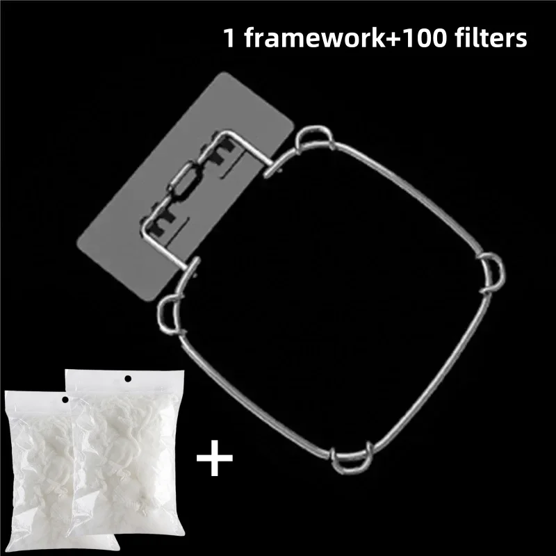 Disposable Food Scrap Sink Strainer Kitchen Sink Stainless Steel Drain Rack Garbage Strainer Rack Easy To Clean Universal Size: Black Nickel