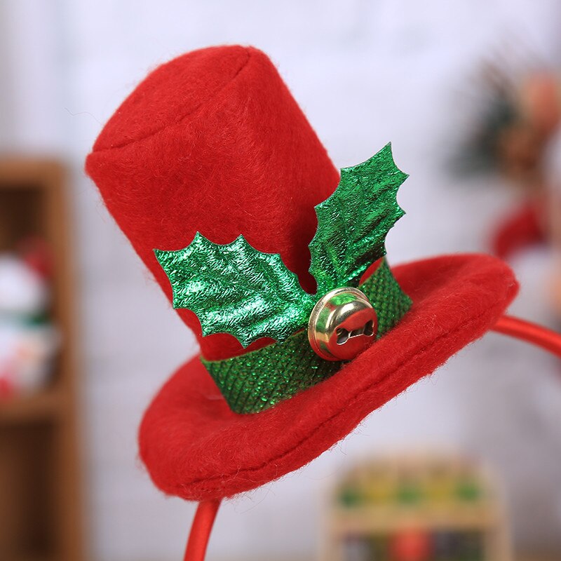 1PC Kerst Hoofdband Santa Xmas Hair Band Sluiting Hoofddeksels Hoofd Hoepel Party Haarband hoofd hoepel Christmas a30816