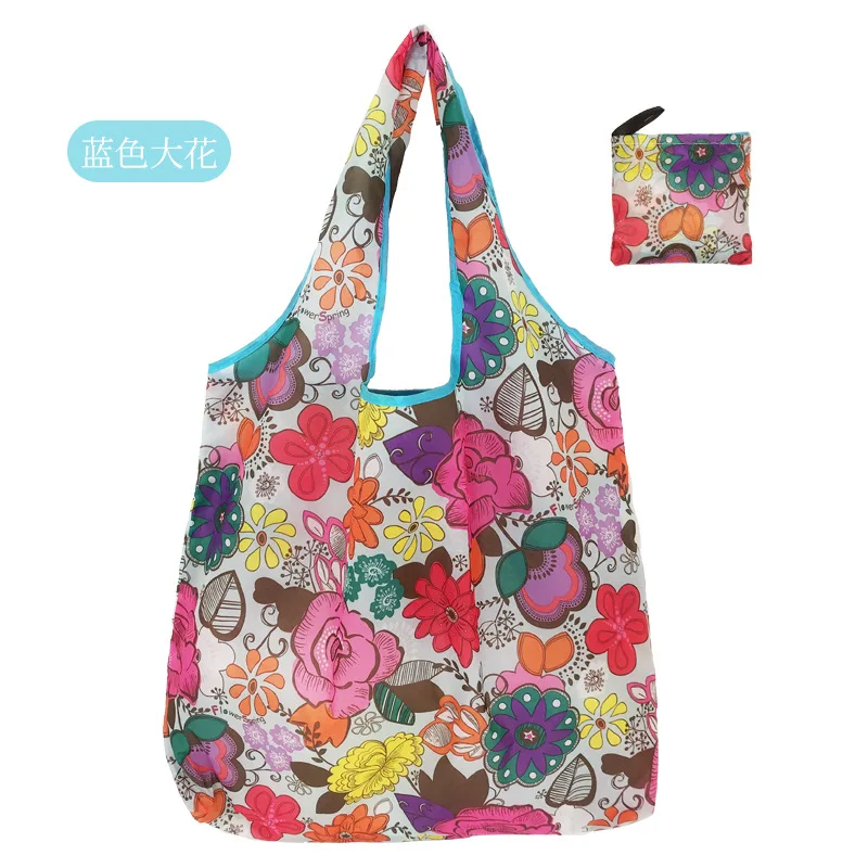 Modischer Druck, faltbar, , Einkaufstasche, faltbar, Handtaschen, praktisch, großes FassungsvermöGen für Reisen, Einkaufstasche