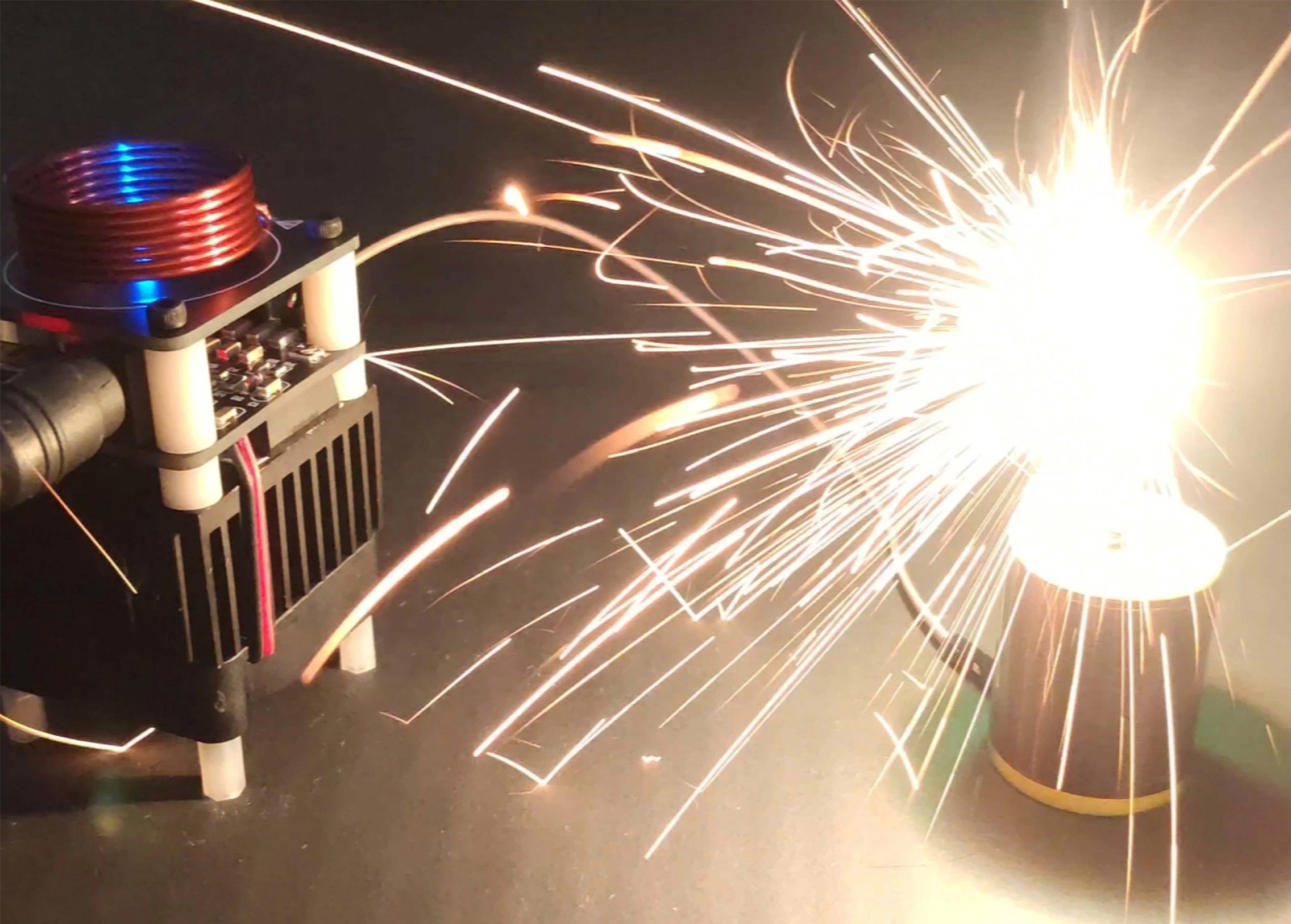 Tesla Coil Hfsstc Electronic Candle High Frequency Plasma Flame