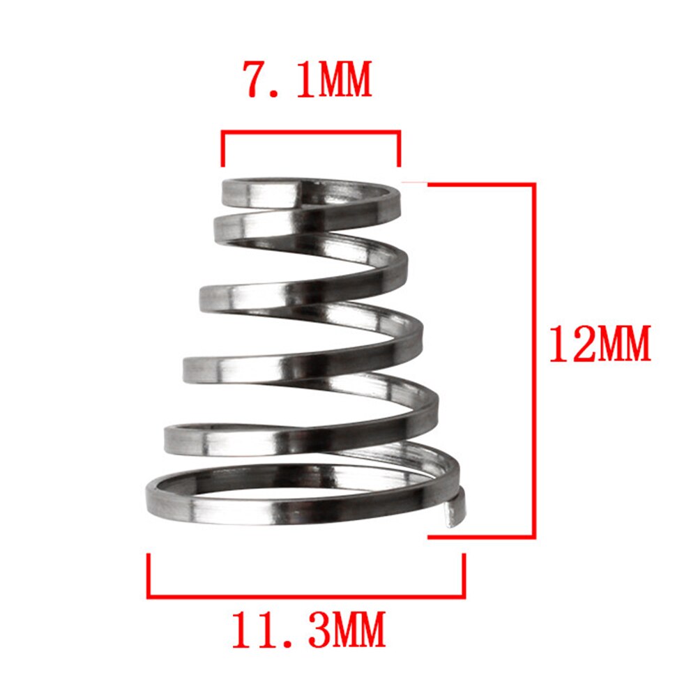 4Pcs Stainless Steel Mountain Bike Hub Quick Release Spring Bicycle Parts Supply Bicycle Accessories Replacement Parts