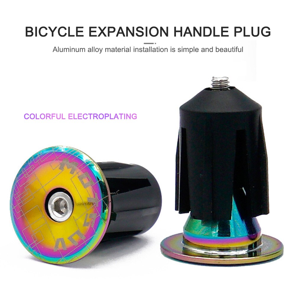 1 Pairs Bike Grip Bar End Cap Plugs MTB Bicycle Cy... – Grandado