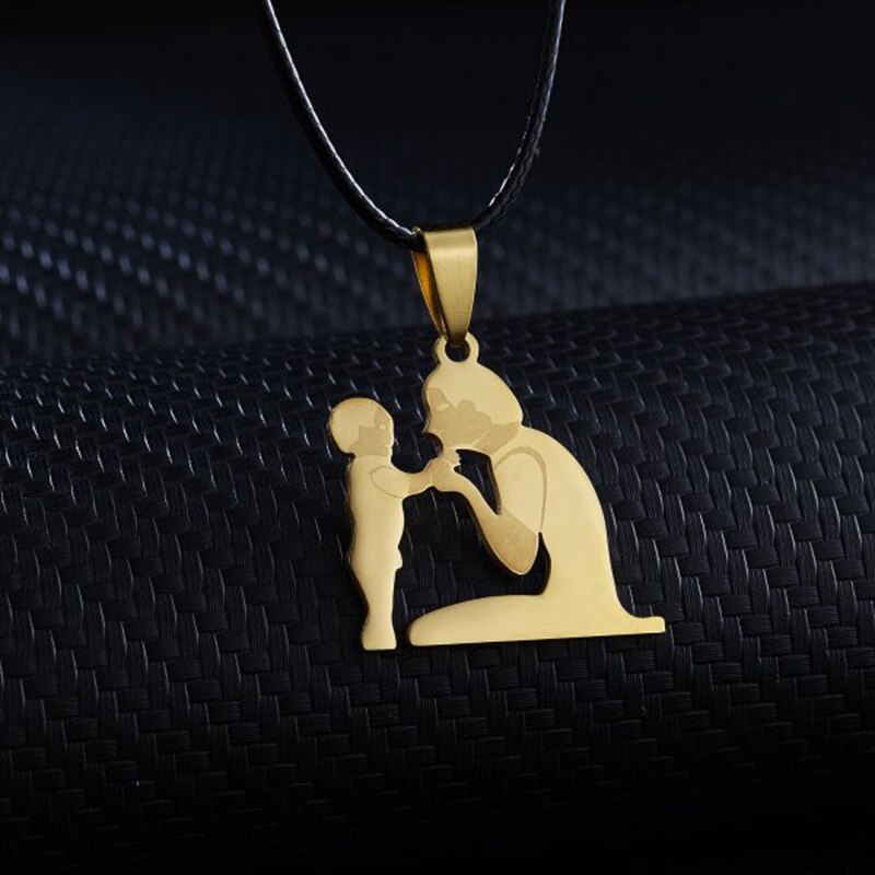 2022 Mother&#39;s Day Necklace Jewelry for Women Pendant Chain Mama Mom Child Kids Charm Christmas Choker Collier Femme: Style 18