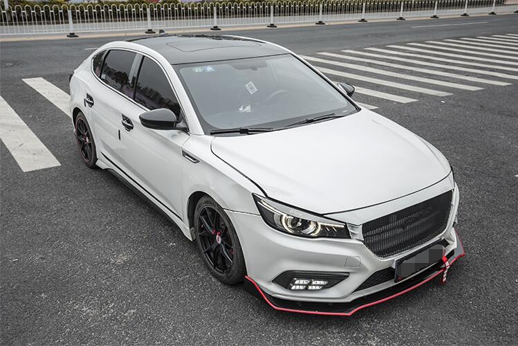 For Morris Garages MG 6 Body kit spoiler For MG6 KD ABS Rear lip rear spoiler front Bumper Diffuser Bumpers Protector