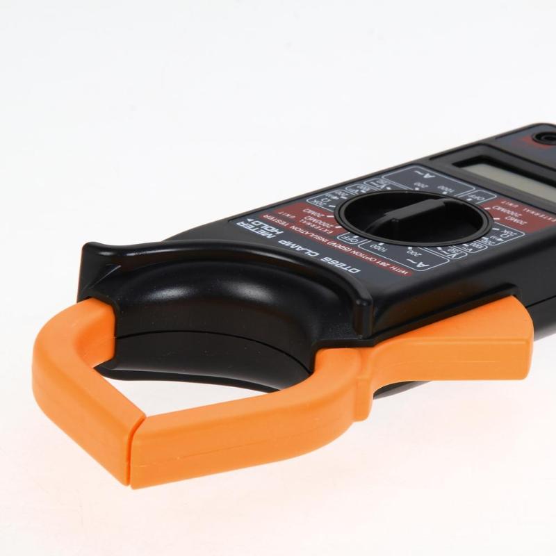 Digital Voltmeter Ammeter Yellow Clamp Multimeter DC Meter Voltage Tester