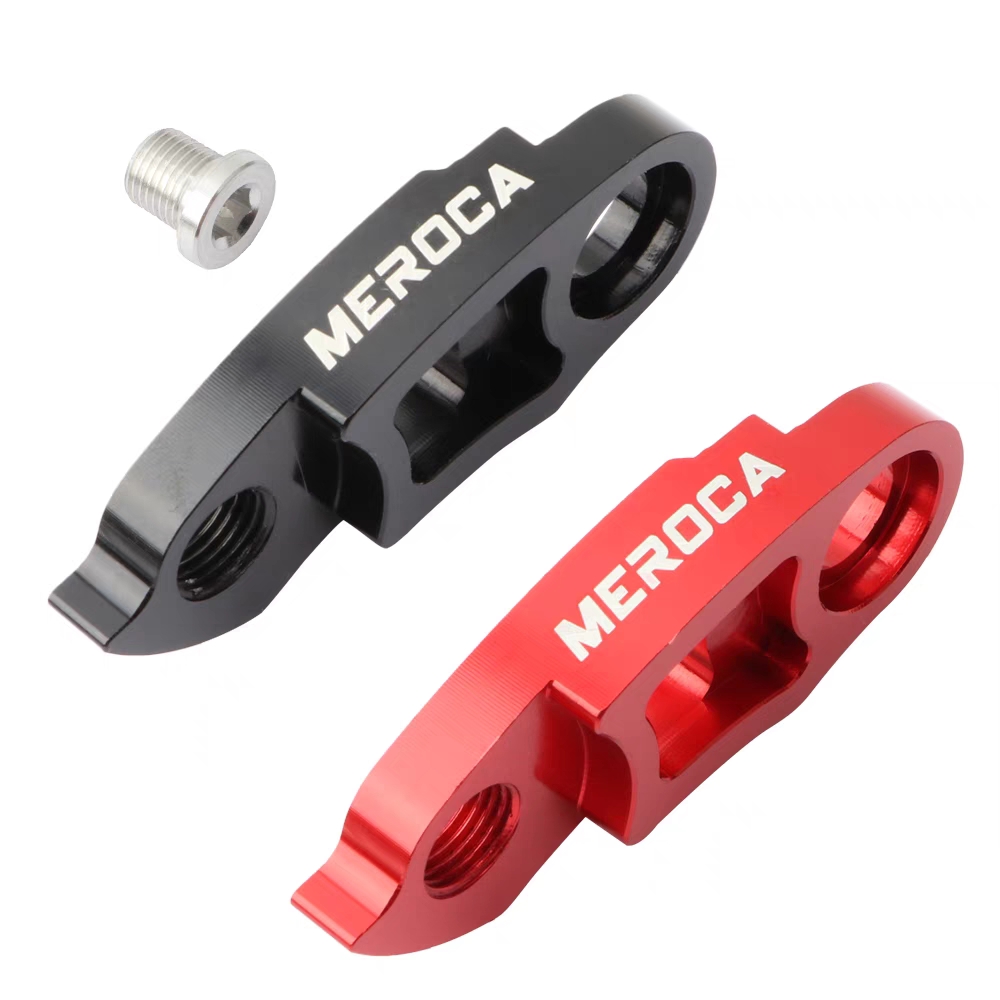 MEROCA-colgador de desviador trasero para bicicleta de montaña, pasador de Cassette, gancho de cola extendida, adaptador de rueda libre para ciclismo