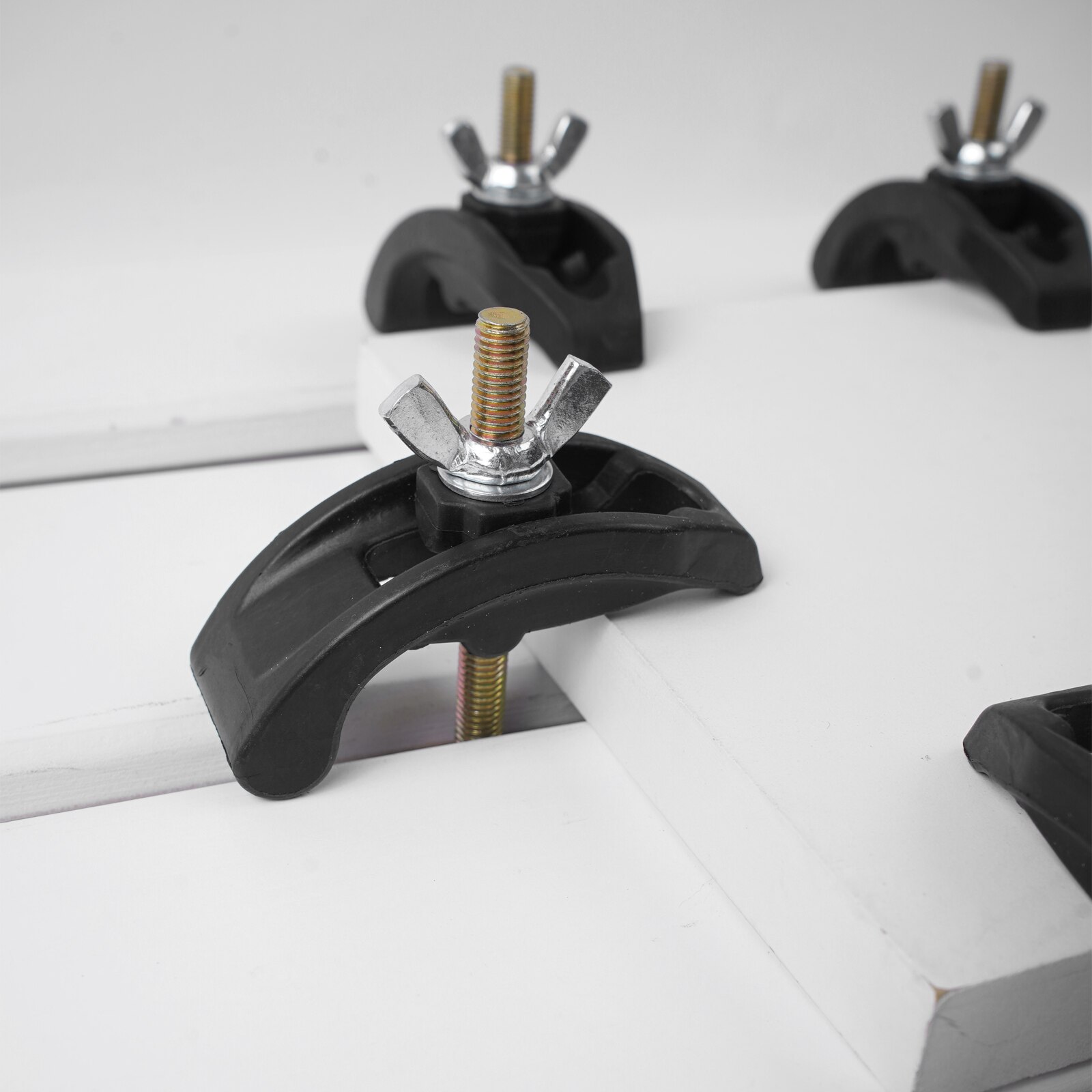 6 Sets Boog Plaat Sets Cnc Frezen Graveermachine Onderdelen Druk Plaat Klem Armatuur Voor T-Slot Werktafel tool Accessoires