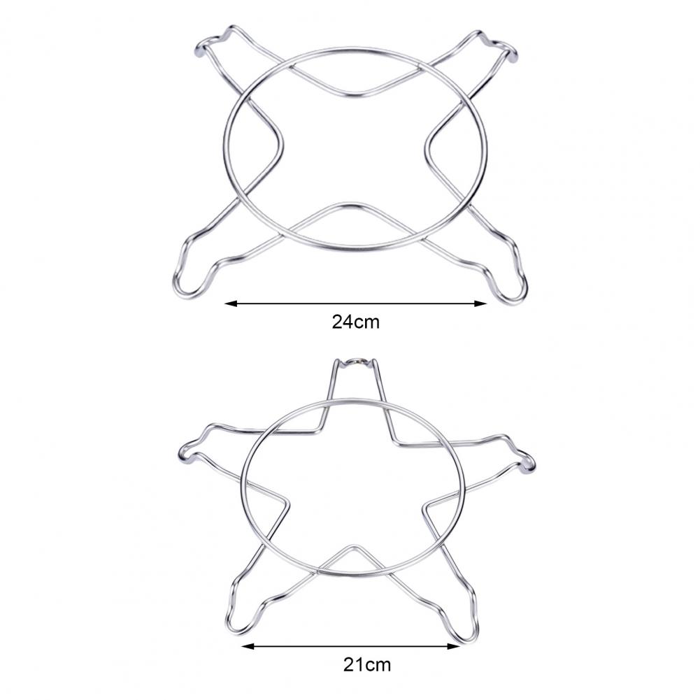 Stainless Steel Pot Stand Heat-resistant Rack Long Lasting Stovetop Support Universal for Home