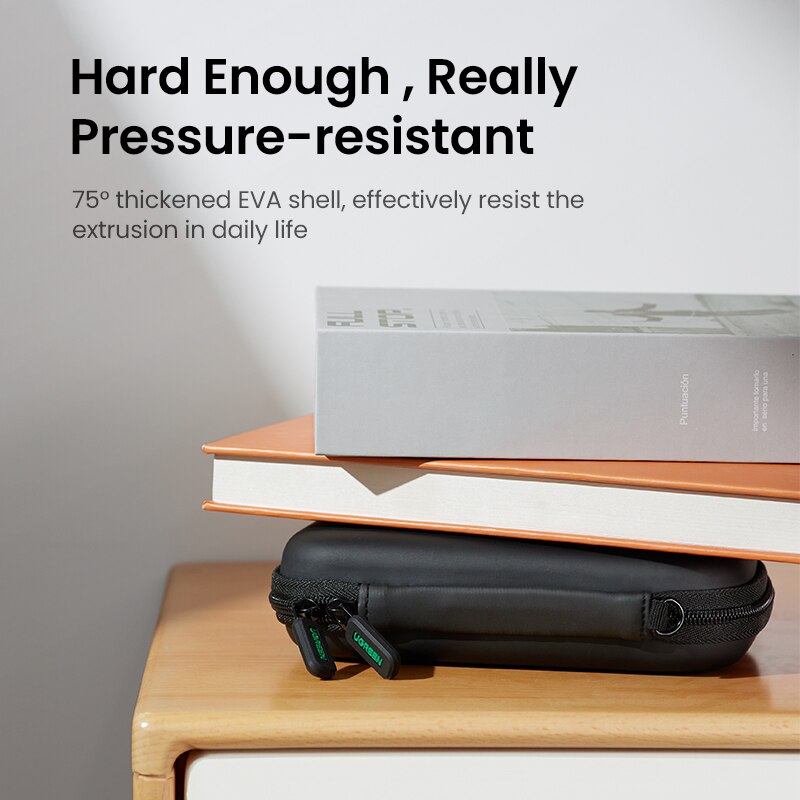 UGREEN – étui de rangement pour disque dur externe de 2.5 pouces, sacoche de voyage pour disque dur SSD Portable, pour batterie externe