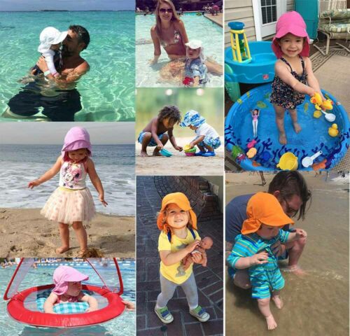 NEUE Babys Sonnenhut Sommer Strand Hütte Sonne Kappe UV Schutz Neugeborenen Kleinkind freundlicher Jungen Mädchen Sonne Kappe Headwear außen S/L