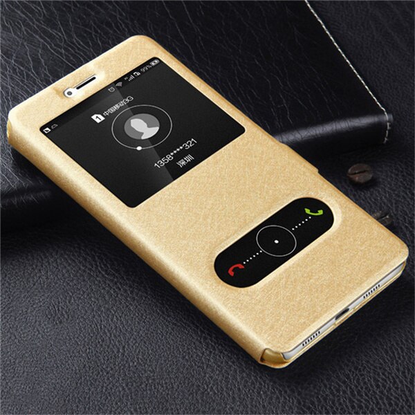 Original Brand PU Leather Cover for LG Q6 Luxury Wallet Case Holder Stand Flip Case for LG Q6 Kickstand Phone Bag Shell: gold